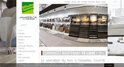 Desktop Screenshot of diffusionmenuiserie.be
